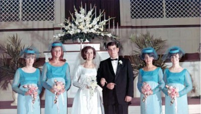 Beverly Brown Smith's Wedding, 9/3/66